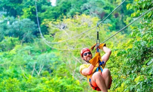 Zip Lines Adventure in Bayahibe