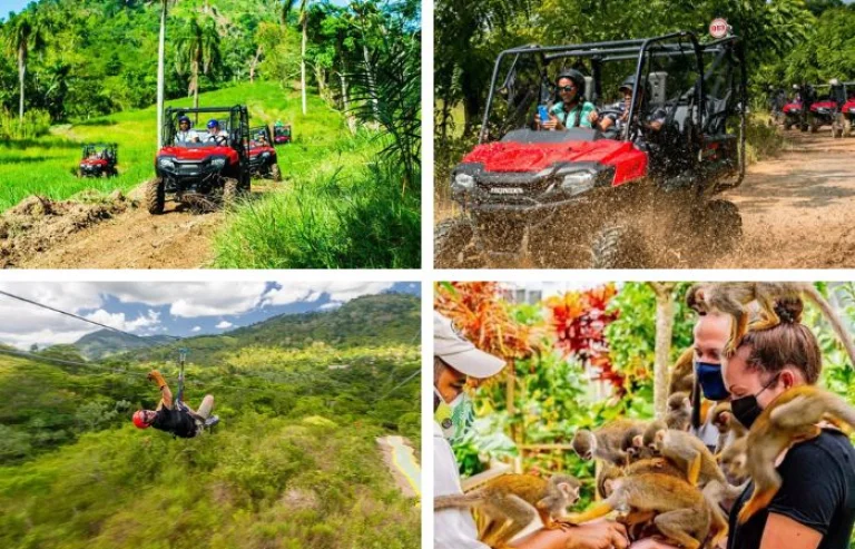 Triple Jungle Adventure Park from Bayahibe