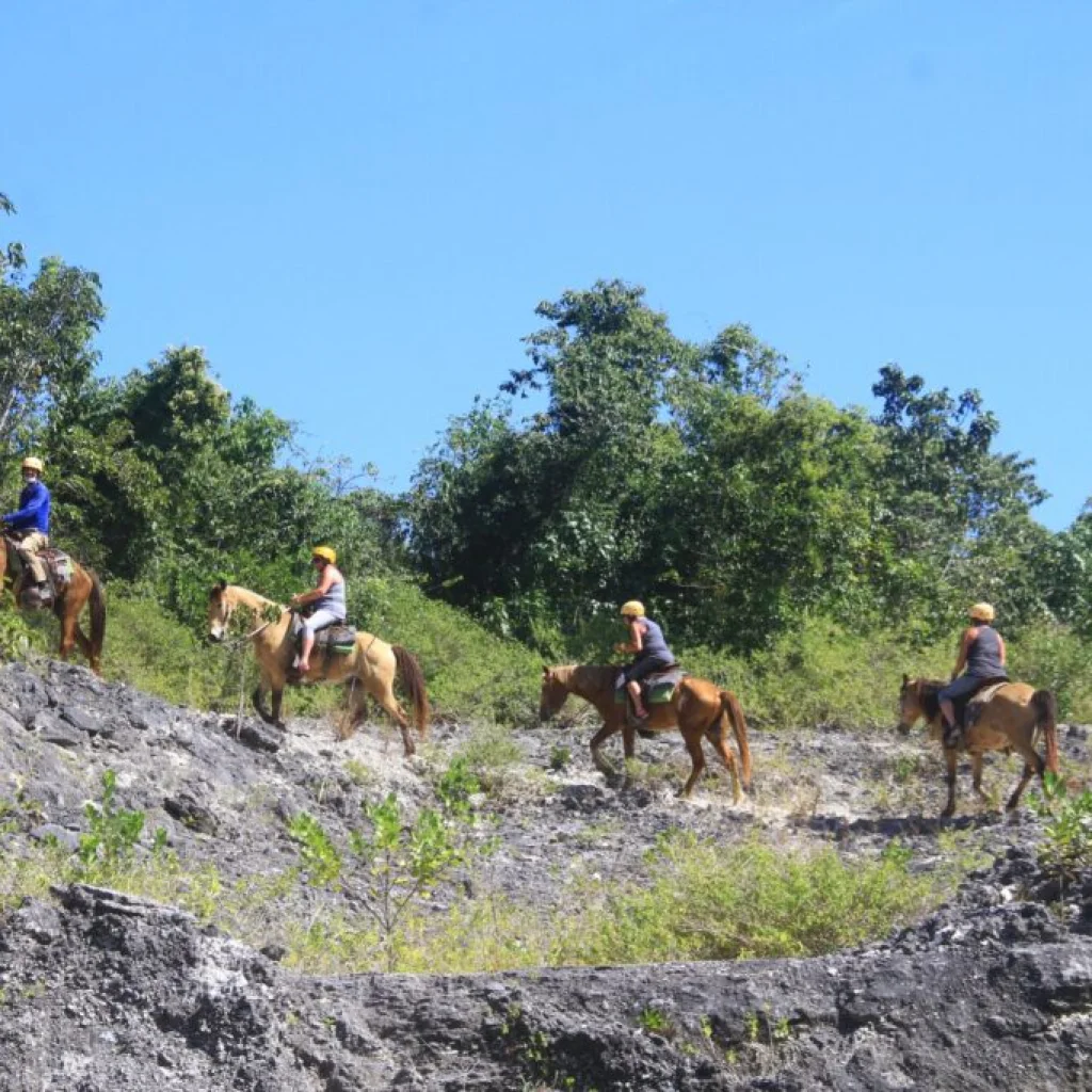 Zipline Splash, 4×4 Polaris Off-road & Horseback Riding Combo