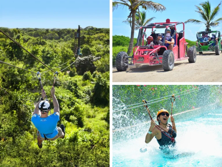 Off-Road Buggy & Zipline Adventure from Bayahibe